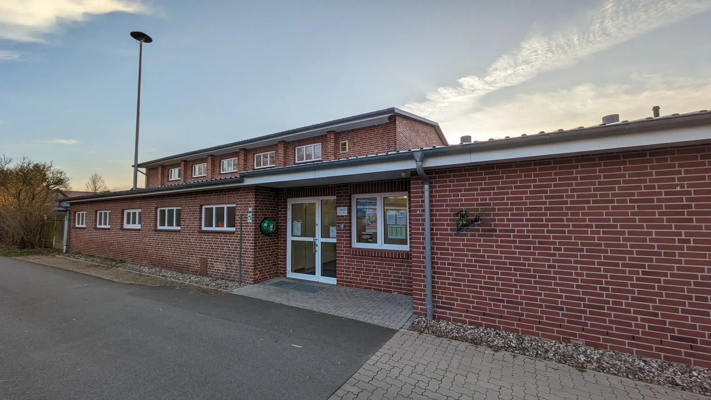 Eingang der Halle